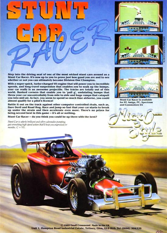 Stunt car racer